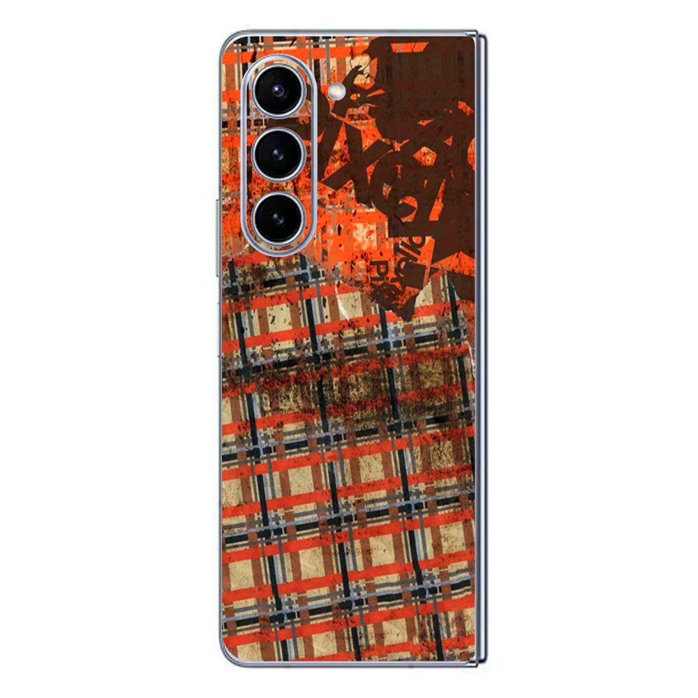 Capa Adesivo Skin194 Verso Para Samsung Galaxy Z Fold 5