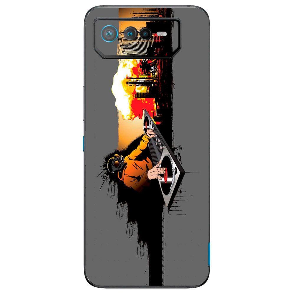 Capa Adesivo Skin264 Verso Para Asus ROG Phone 6D Ultimate