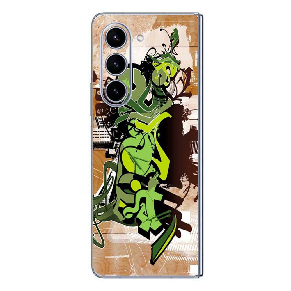 Capa Adesivo Skin072 Verso Para Samsung Galaxy Z Fold 5