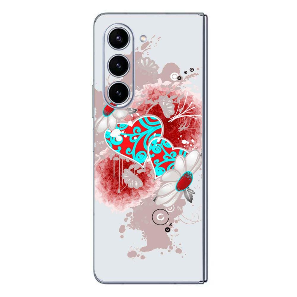 Capa Adesivo Skin363 Verso Para Samsung Galaxy Z Fold 5