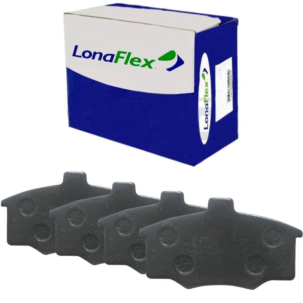Kit Pastilha Freio Kadett 1.8 93 A 96 Dianteira Lonaflex