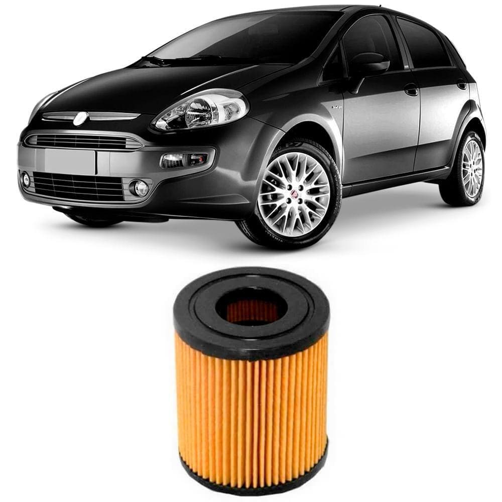 Filtro Óleo Fiat Punto 1.6 1.8 2011 A 2017 Tecfil
