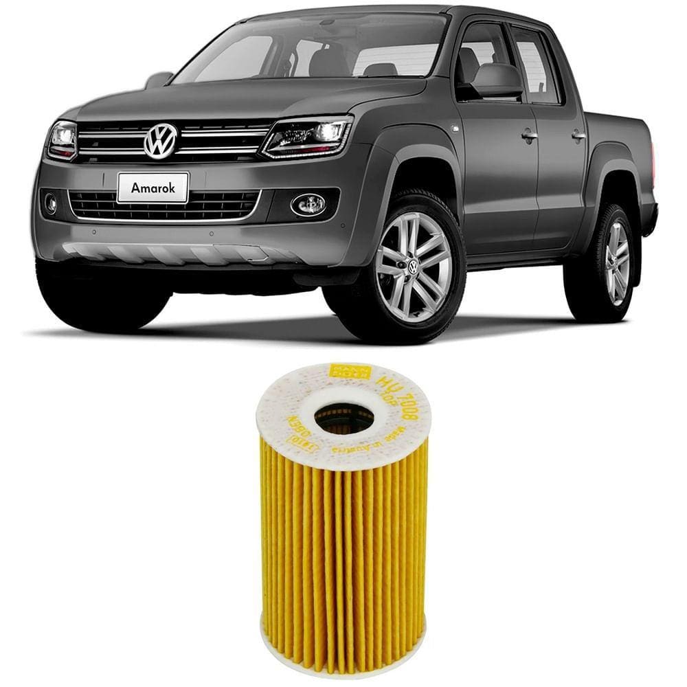 Filtro Óleo Volkswagen Amarok 2.0 2011 A 2017 Mann
