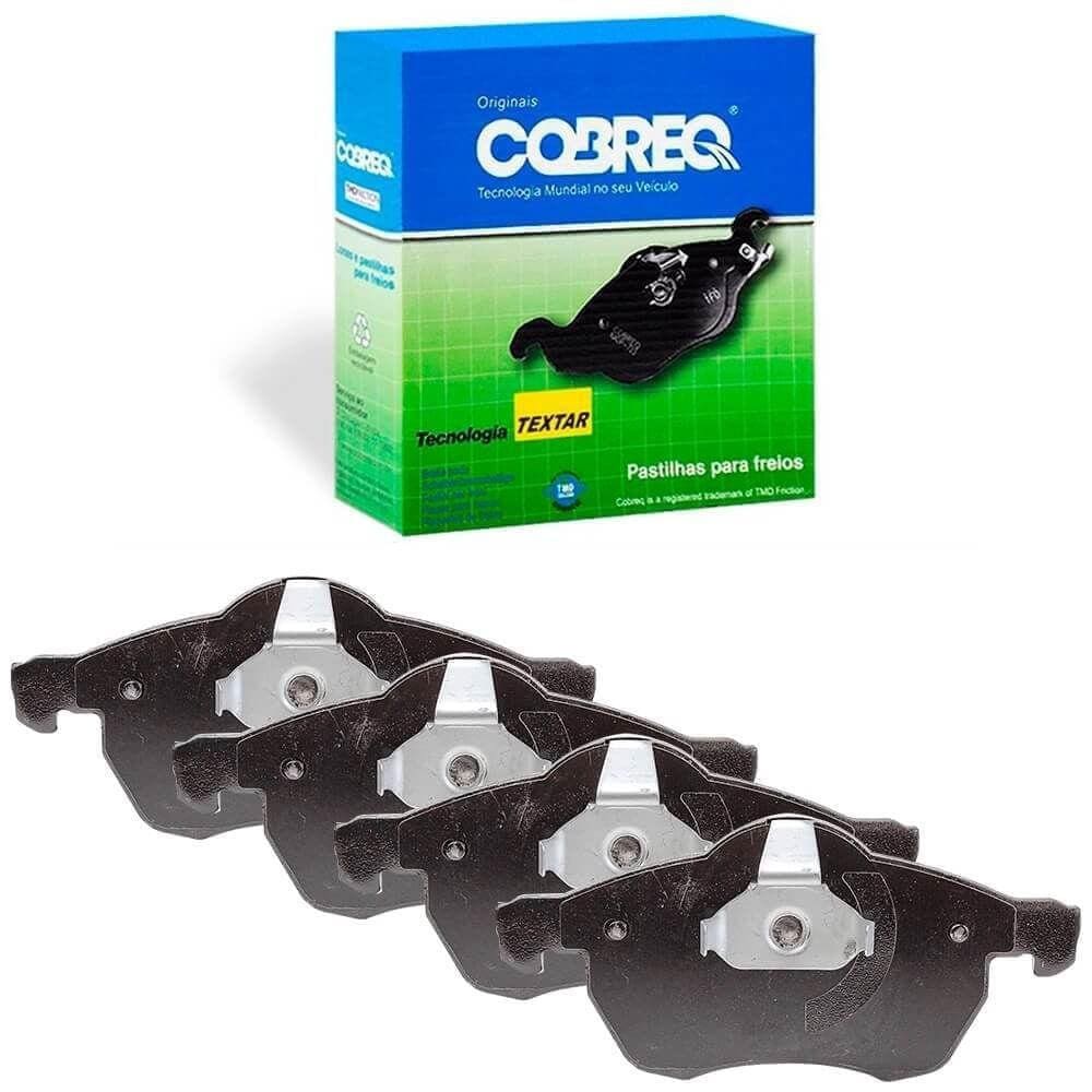 Kit Pastilha Freio Vectra 2002 A 2010 Dianteira Teves Cobreq
