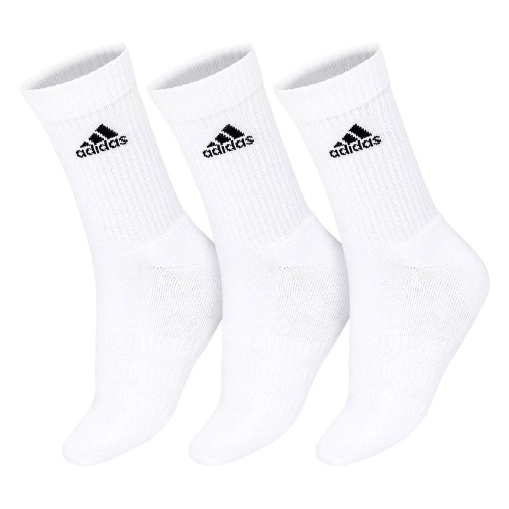 Meia Adidas SPW CRW 38 ao 40 - Pack com 3 Pares Branco