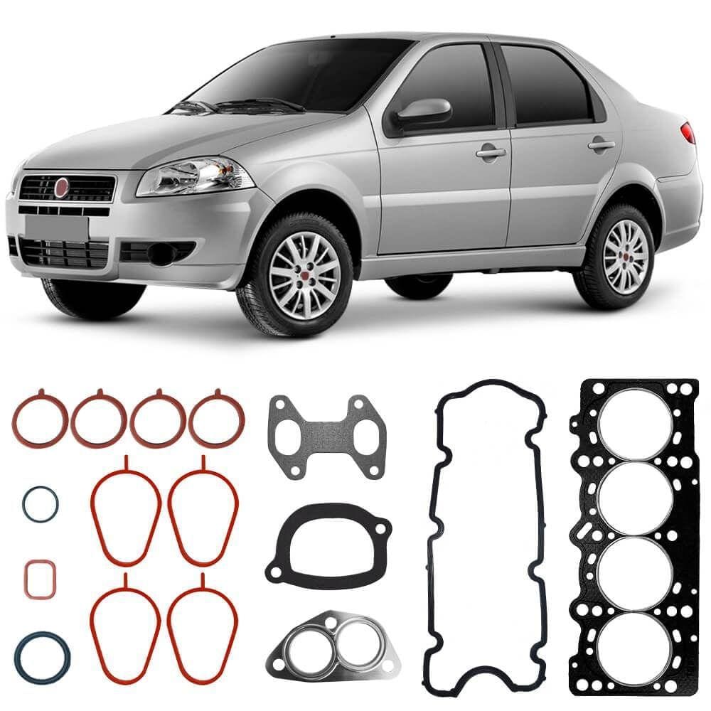 Jogo Junta Motor Fiat Siena 1.0 2002 A 2010 Parcial Sabó