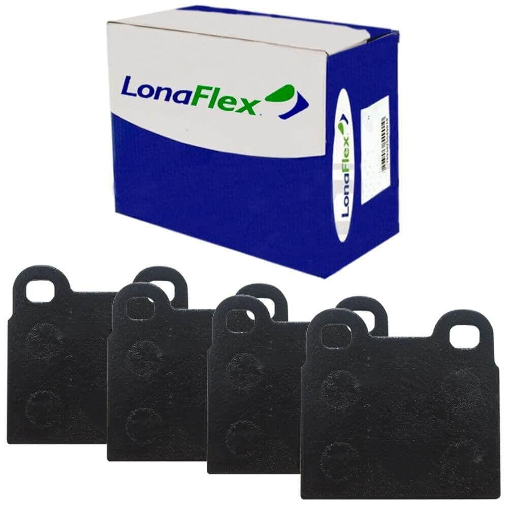 Kit Pastilha Freio Passat 74 A 78 Dianteira Lonaflex