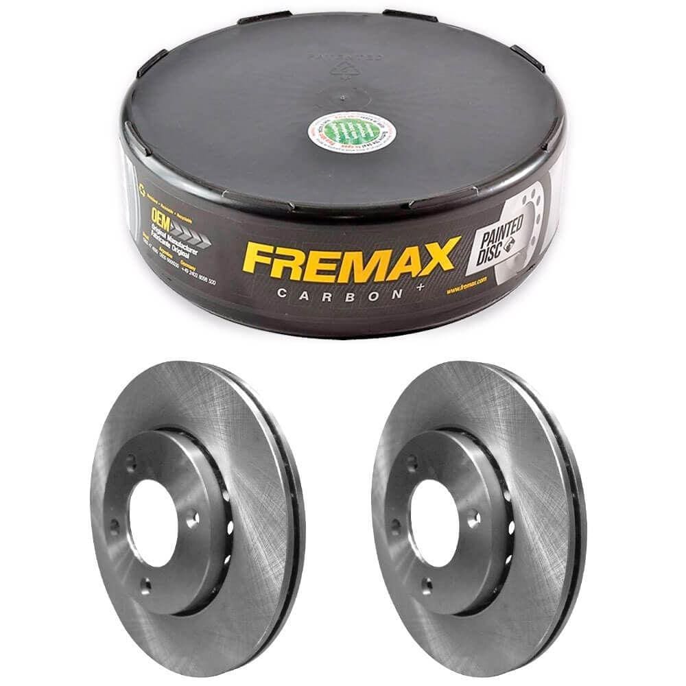 Par Disco Freio Fiesta Sedan 2005 A 2016 Dianteiro Ventilado