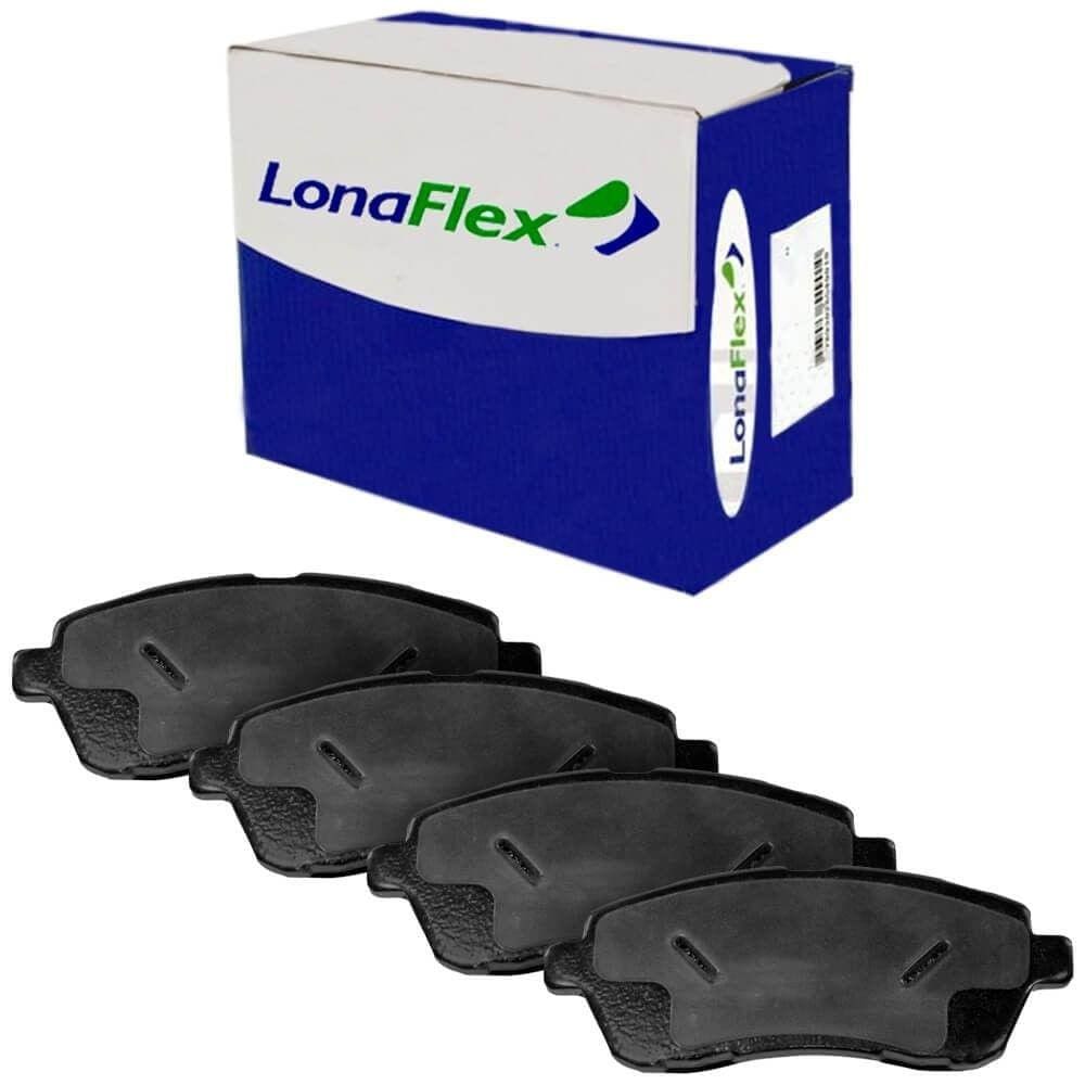 Kit Pastilha Freio I30 2009 A 2012 Traseira Mando Lonaflex
