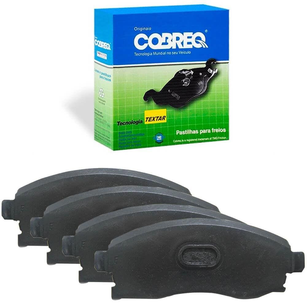 Kit Pastilha Freio Peugeot 307 2001 A 2012 Dianteira Cobreq