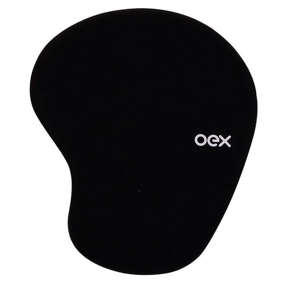Mouse pad com apoio em gel confort preto - MP200/PT - Oex