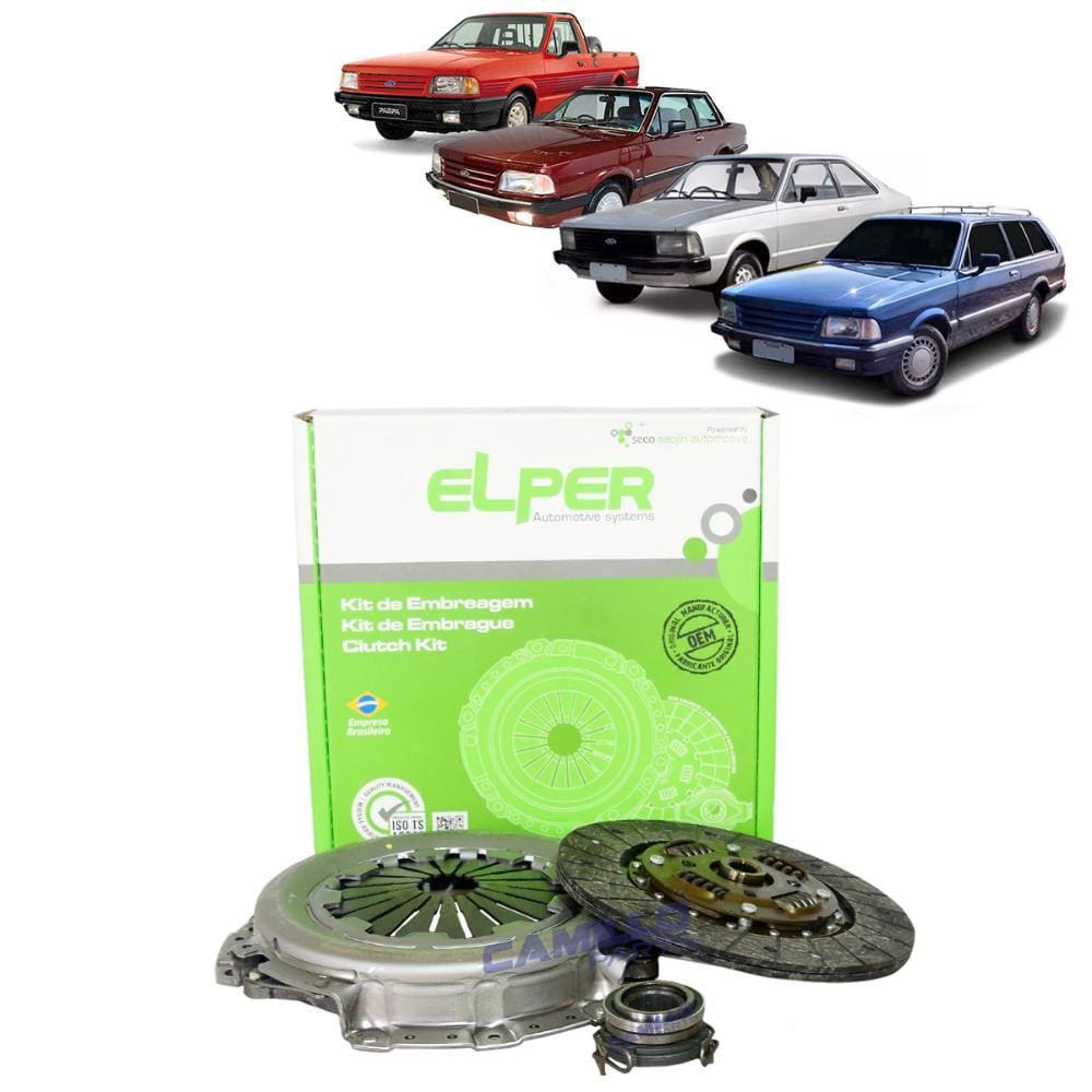 KIT EMBREAGEM 200mm 20EST BELINA/CORCEL/DEL REY/PAMPA/SCALA - TODOS MOTOR 1.6 CHT 1978 A 1986