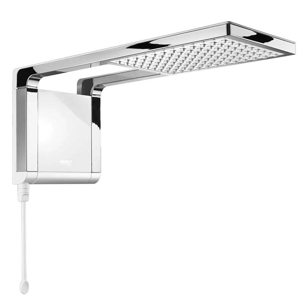 Chuveiro Elétrico Lorenzetti Acqua Storm Ultra Branco e Cromado127V 5500W Para Clima Frio
