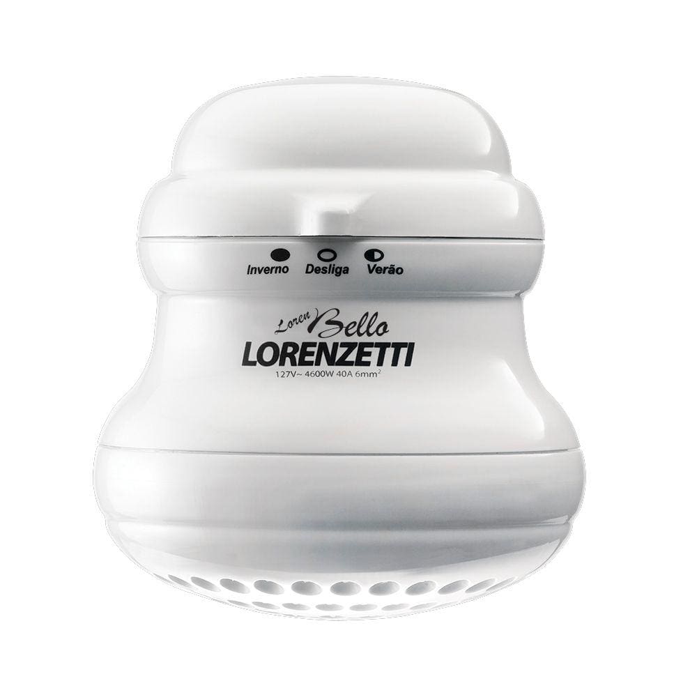 Chuveiro Elétrico Lorenzetti Bello 220V x 5400W Branco