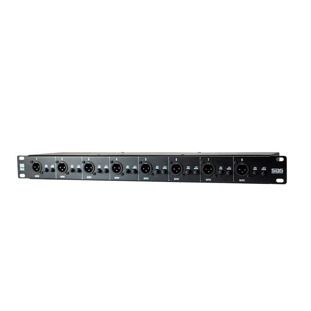 Direct Box 8 Canais Passivo Rack Santo Angelo DI8 RACK