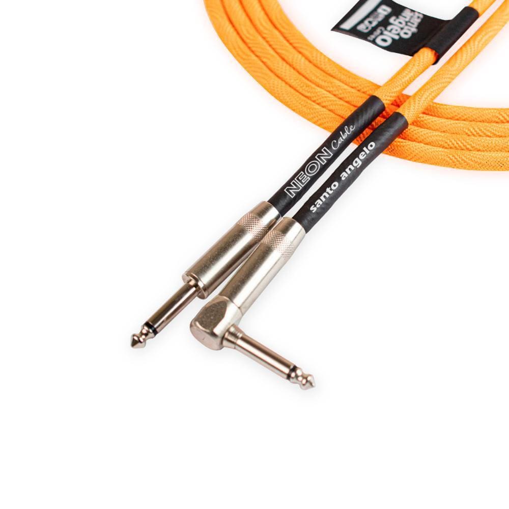 Cabo Instrumento P10/P10L 3,05m Santo Angelo Neon Orange