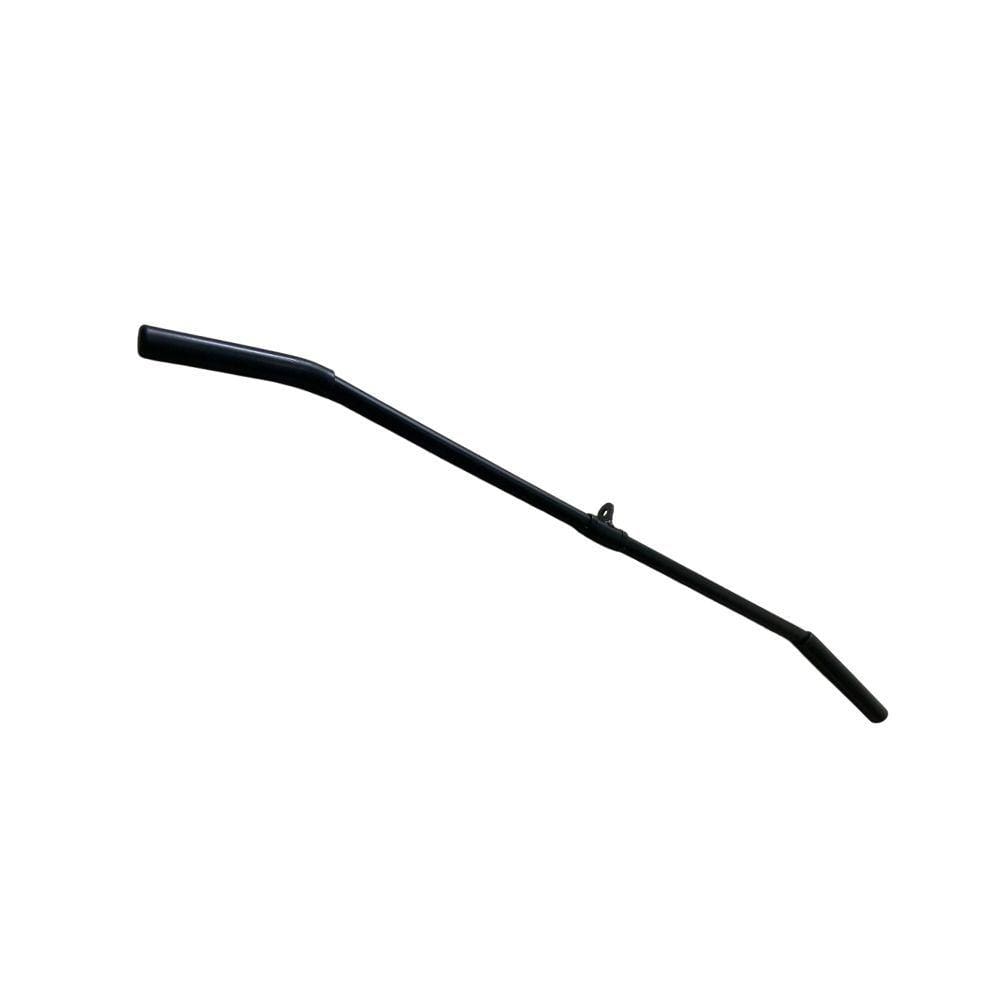 Puxador Costa Pulley Curvo BF Fitness Com Giro e Pegadas Emborrachadas