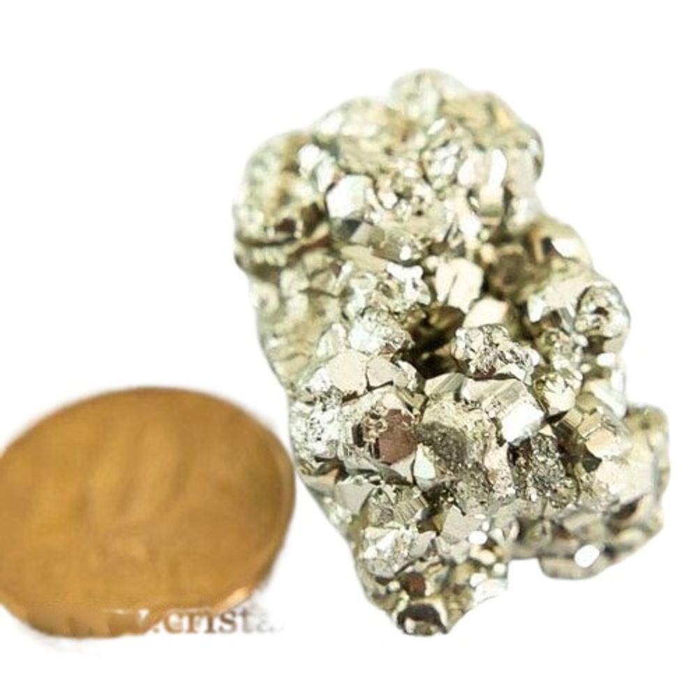 05 Pirita Peruana 40 mm e 50 a 60 gr P/ Orgonite ATACADO