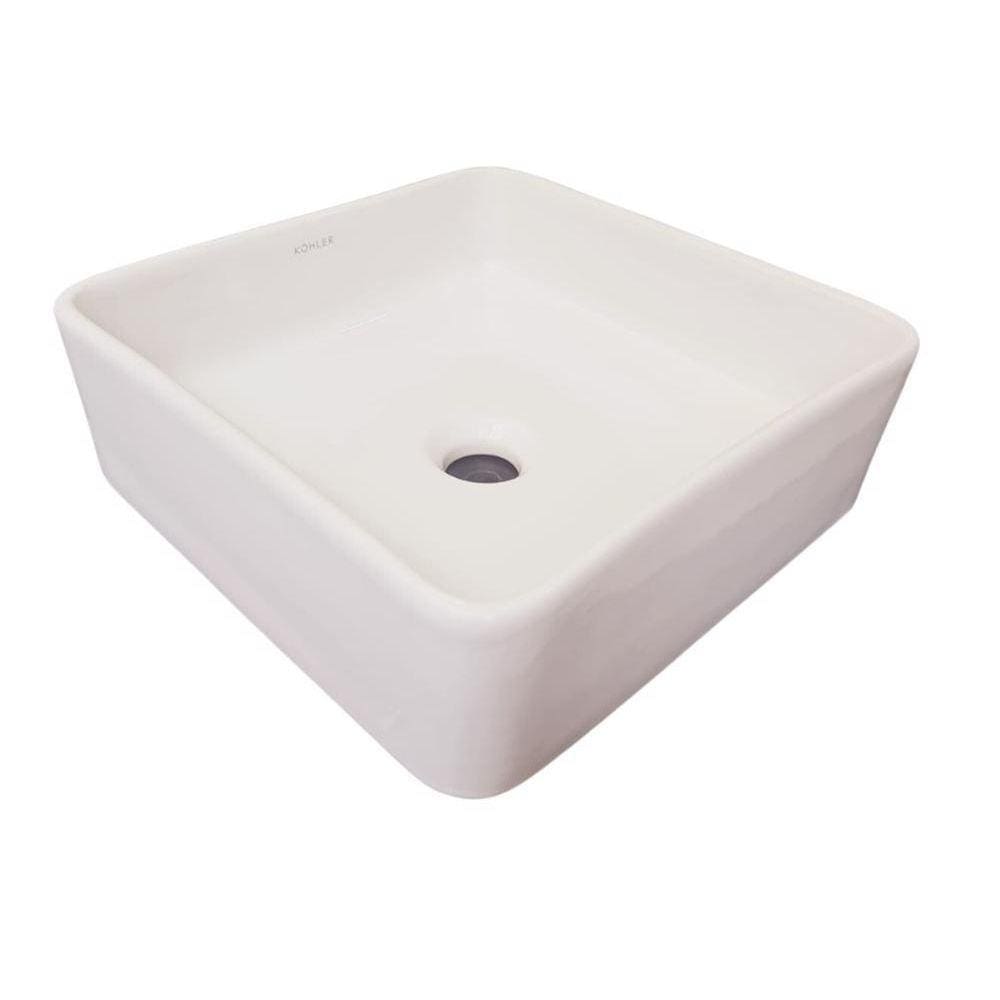 Cuba Banheiro Apoio Quadrada Kohler Vox Lite 35X35 Louça Br