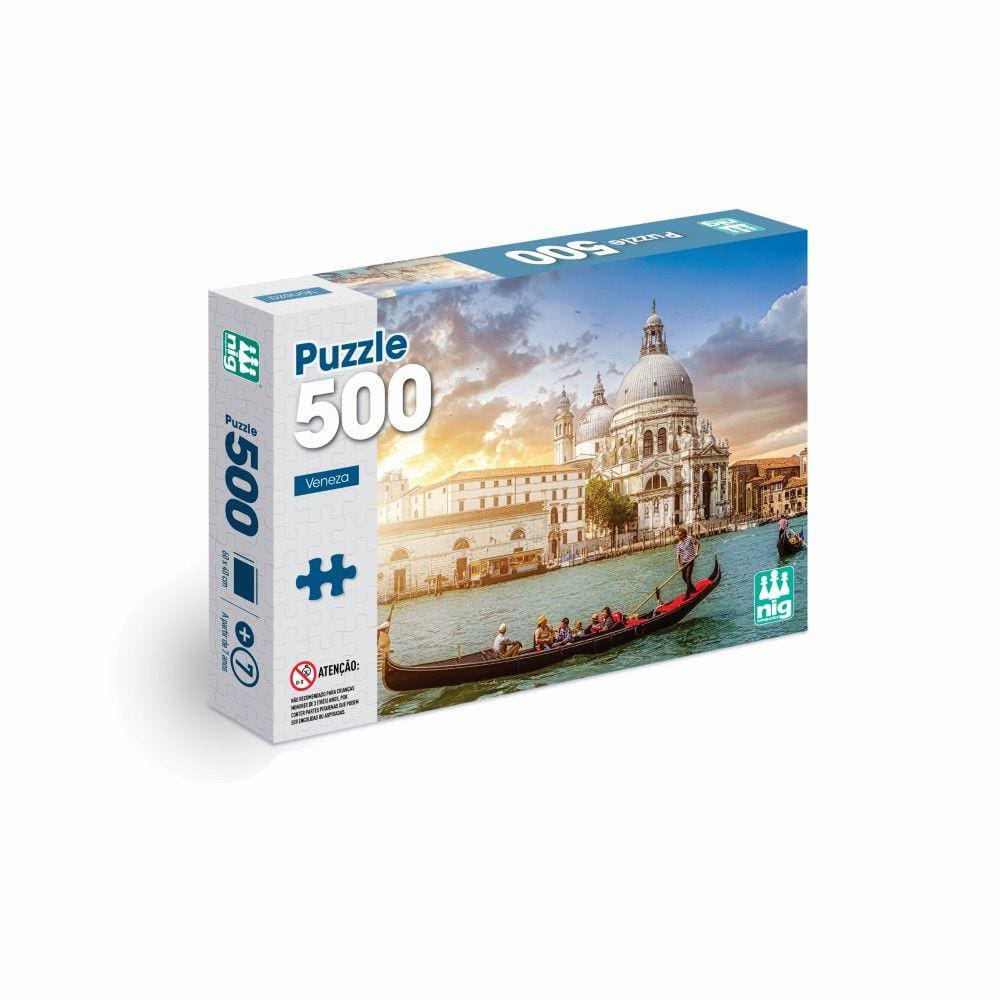 Brinquedo Quebra Cabeça Infantil Veneza Puzzle 500 peças