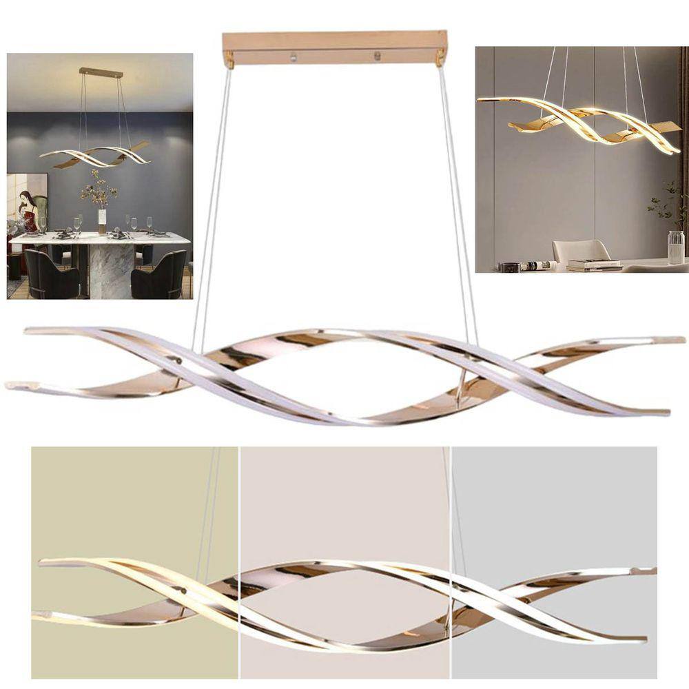 Lustre Luminaria Pendente Molecular DNA 76W Espiral Led Decoraçao Sala Quarto Casa Loja Comercio Restaurante Recepçao