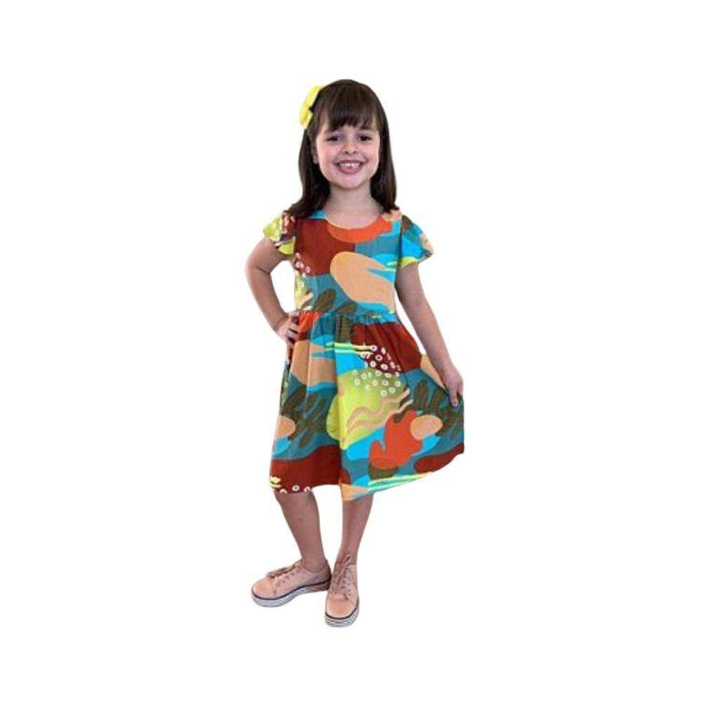 Vestido surreal colors