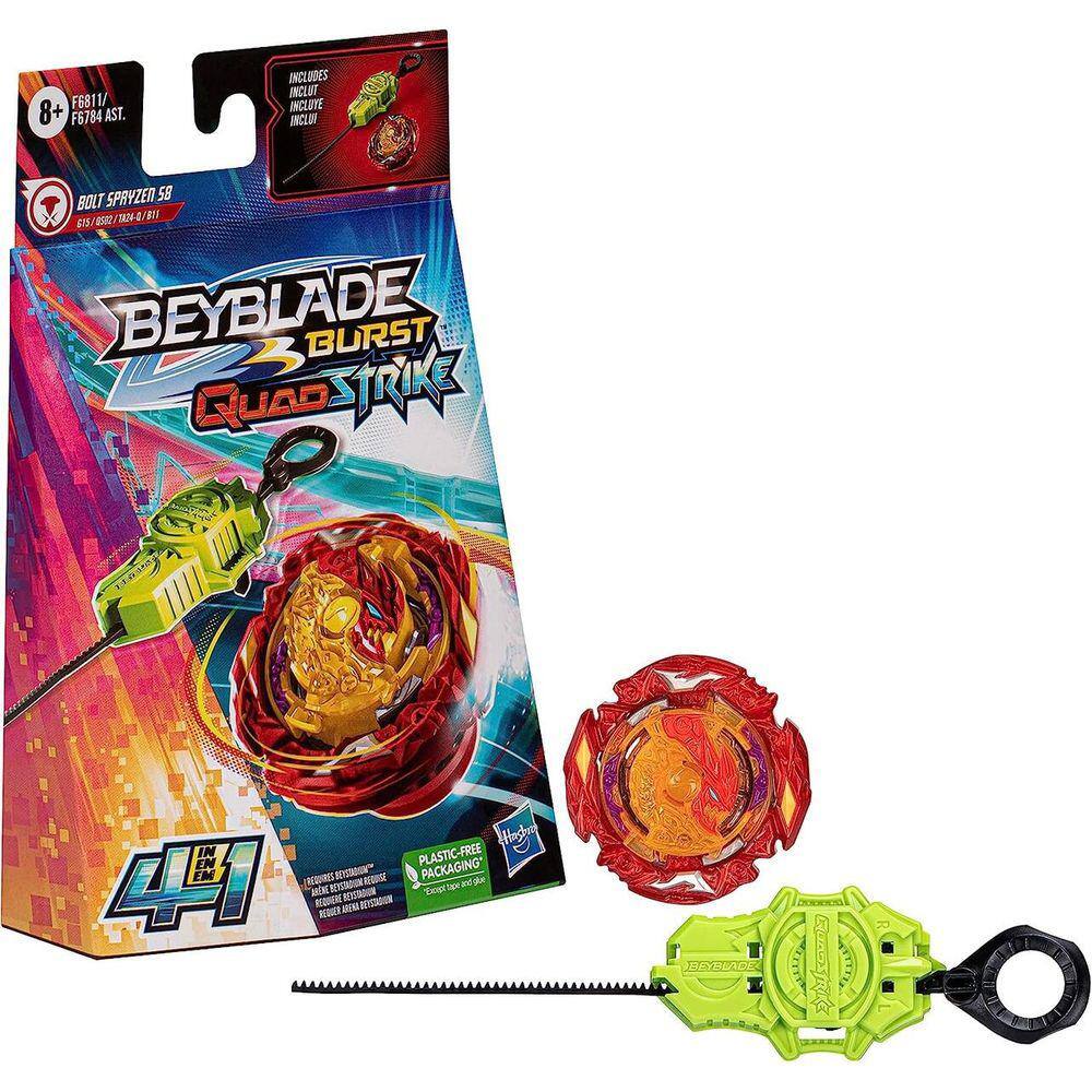 Jogo - Beyblade Burst Quadstrike - Gambit Dragon D8 VS Ambush