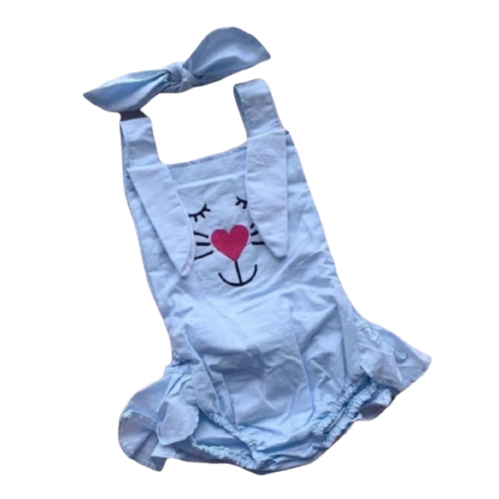 Romper bordado Coelha