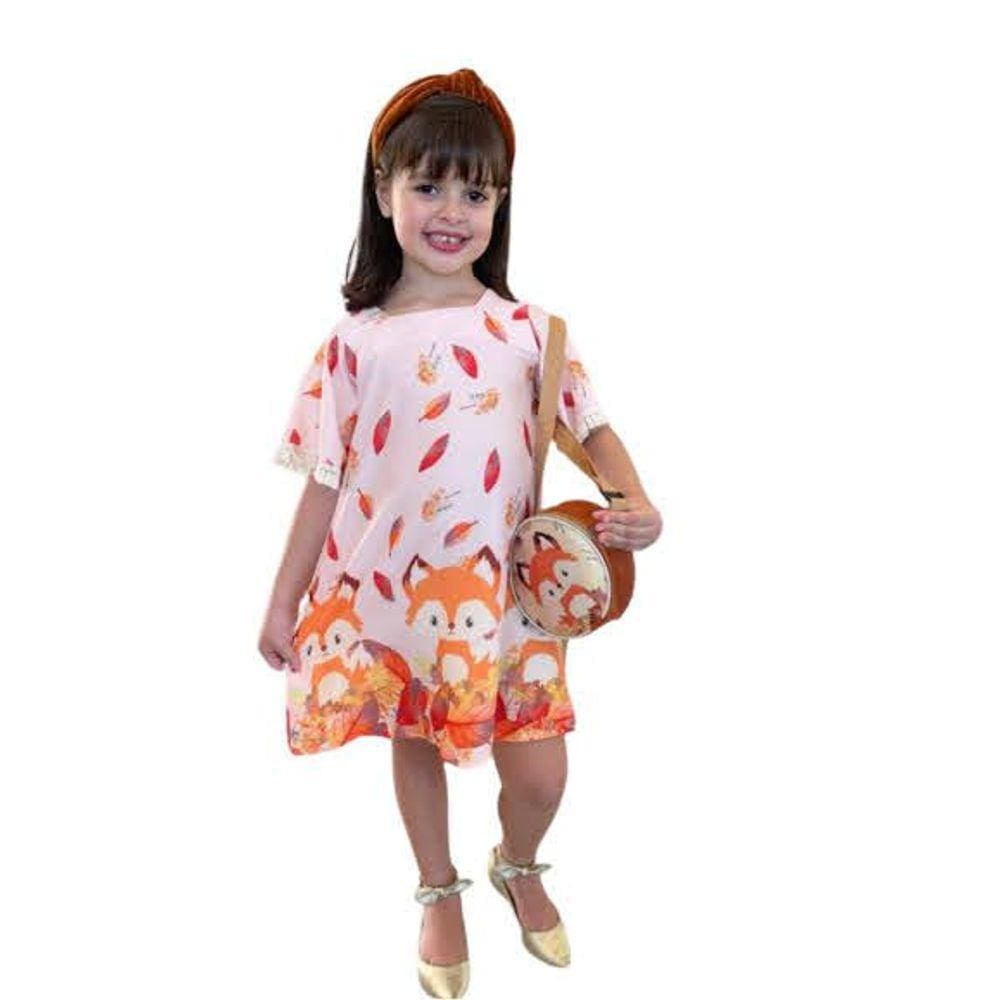 Vestido Raposa com bolsa