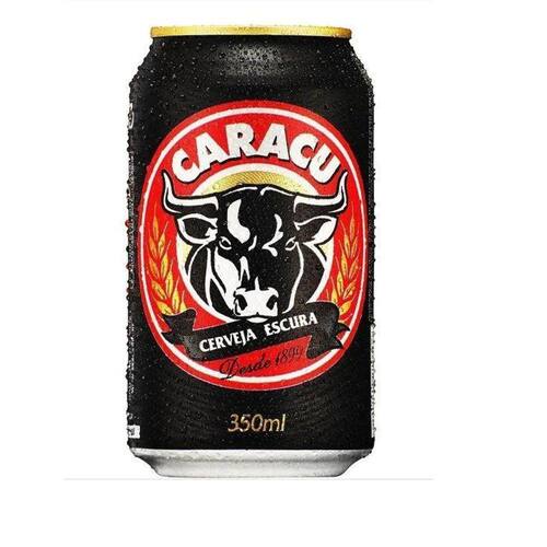 Cerveja Preta Caracu Lata 350Ml Kit Com 18 Unidades