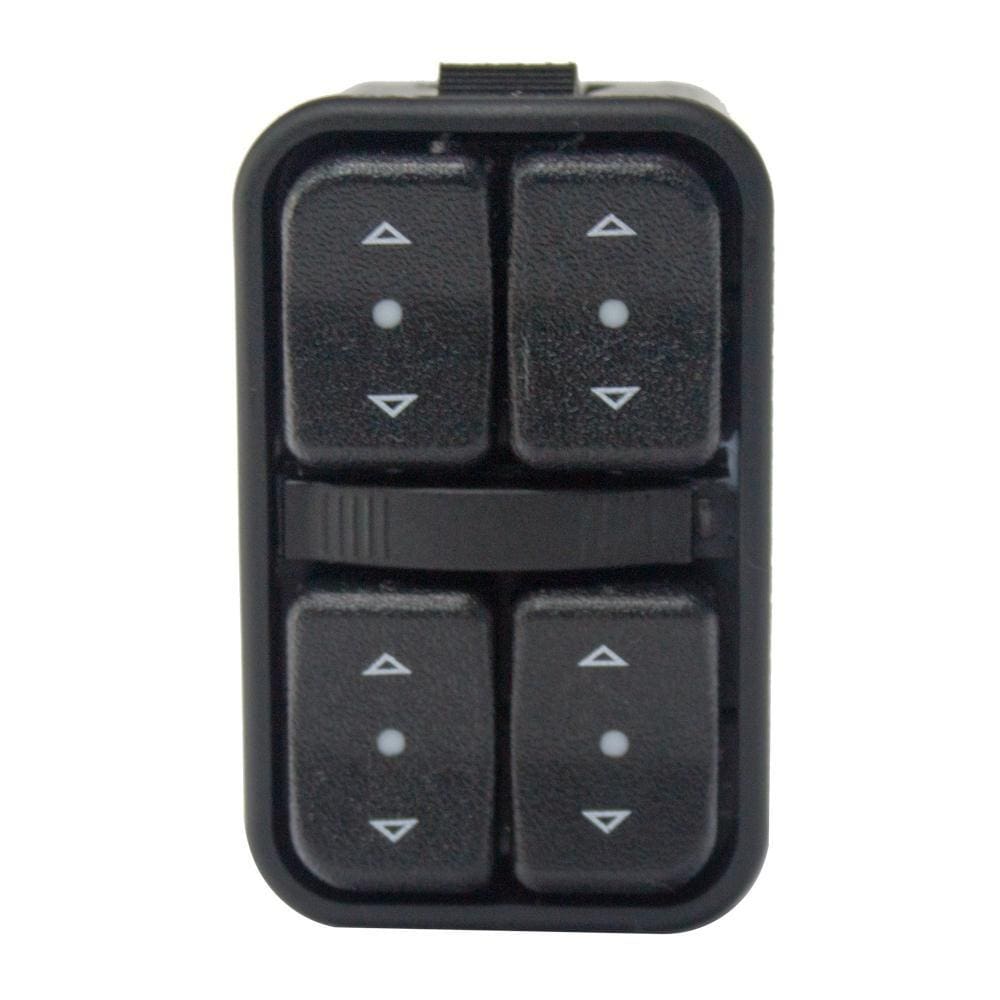 Botão do Vidro Elétrico Astra Celta Corsa Meriva Prisma Zafira Lado Motorista Led Laranja 12 Vias - Gauss - GE2064