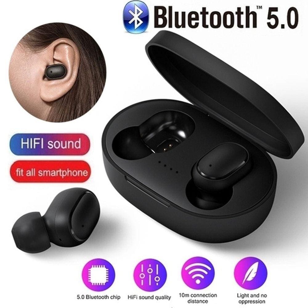 Fone De Ouvido A6s Pro In-ear TWS Sem Fio Bluetooth