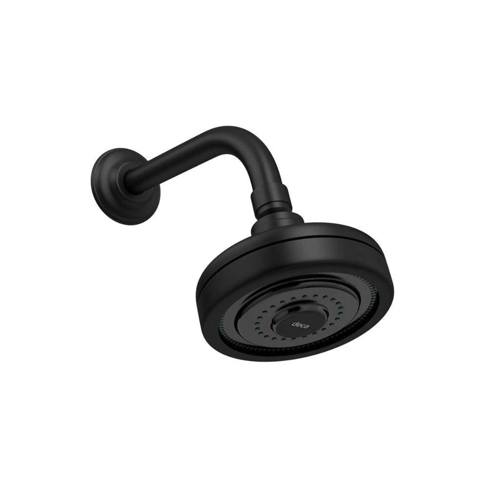 Chuveiro Deca Acqua Plus 1990.BL.STD.MT Parede Black Matte