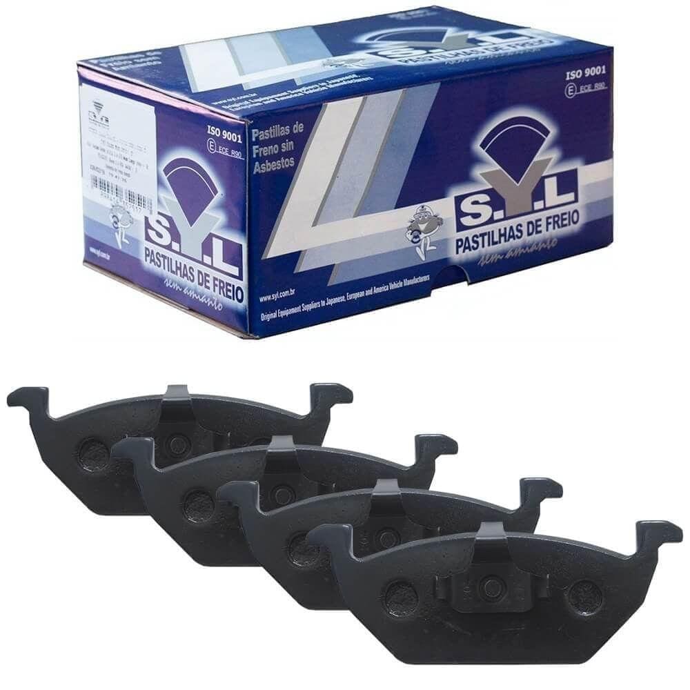 Kit Pastilha Freio Dianteira Polo Hatch 2016 2017 2018 2019