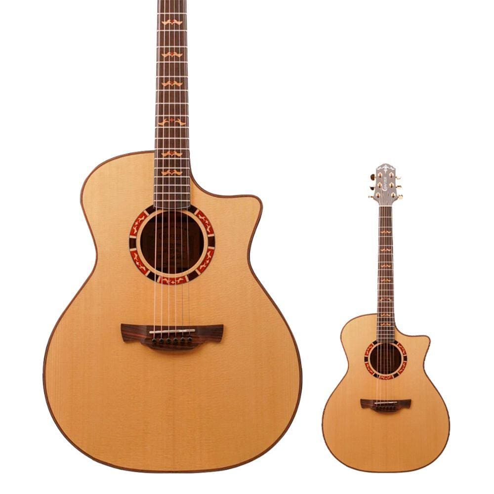Violão Elétrico Grand Auditorium Tampo Sólido Crafter G-20CE Edition Natural Brilhante
