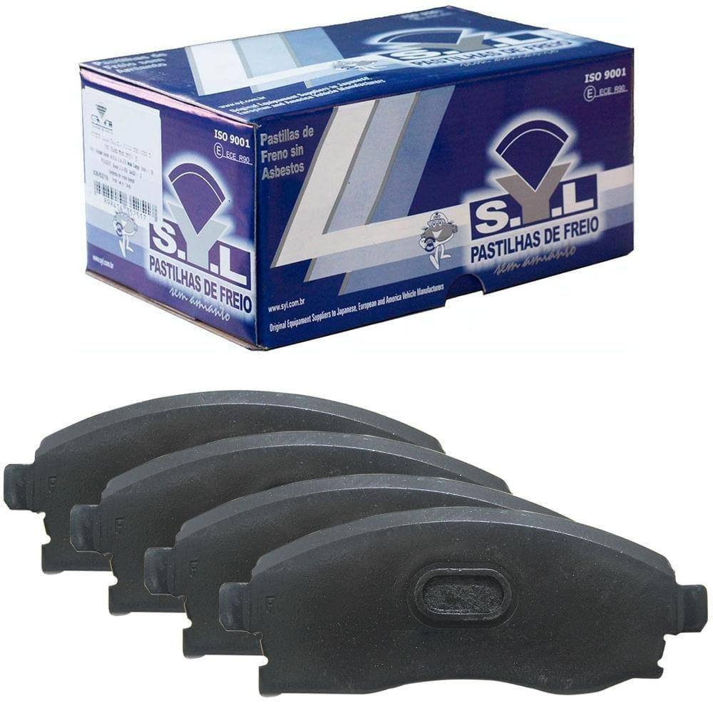 Kit Pastilha Freio Kia Bongo 2015 2016 2017 2018 Dianteira
