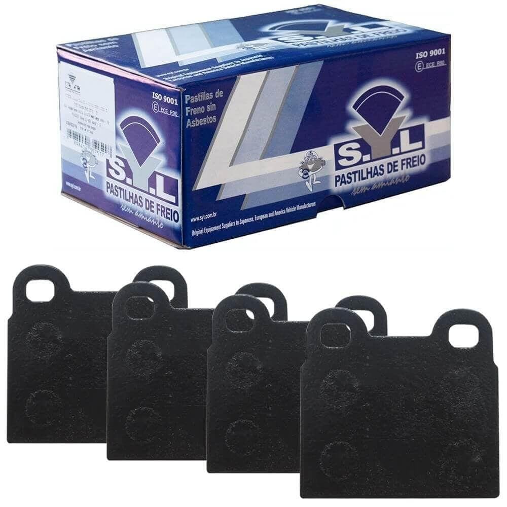 Kit Pastilha Freio Vectra 96 A 2012 Traseira Teves Syl