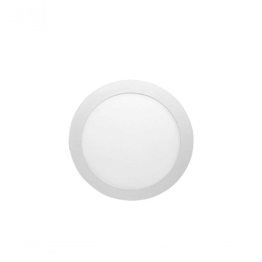 Painel Led Embutir 24w Redondo Branco 4000k