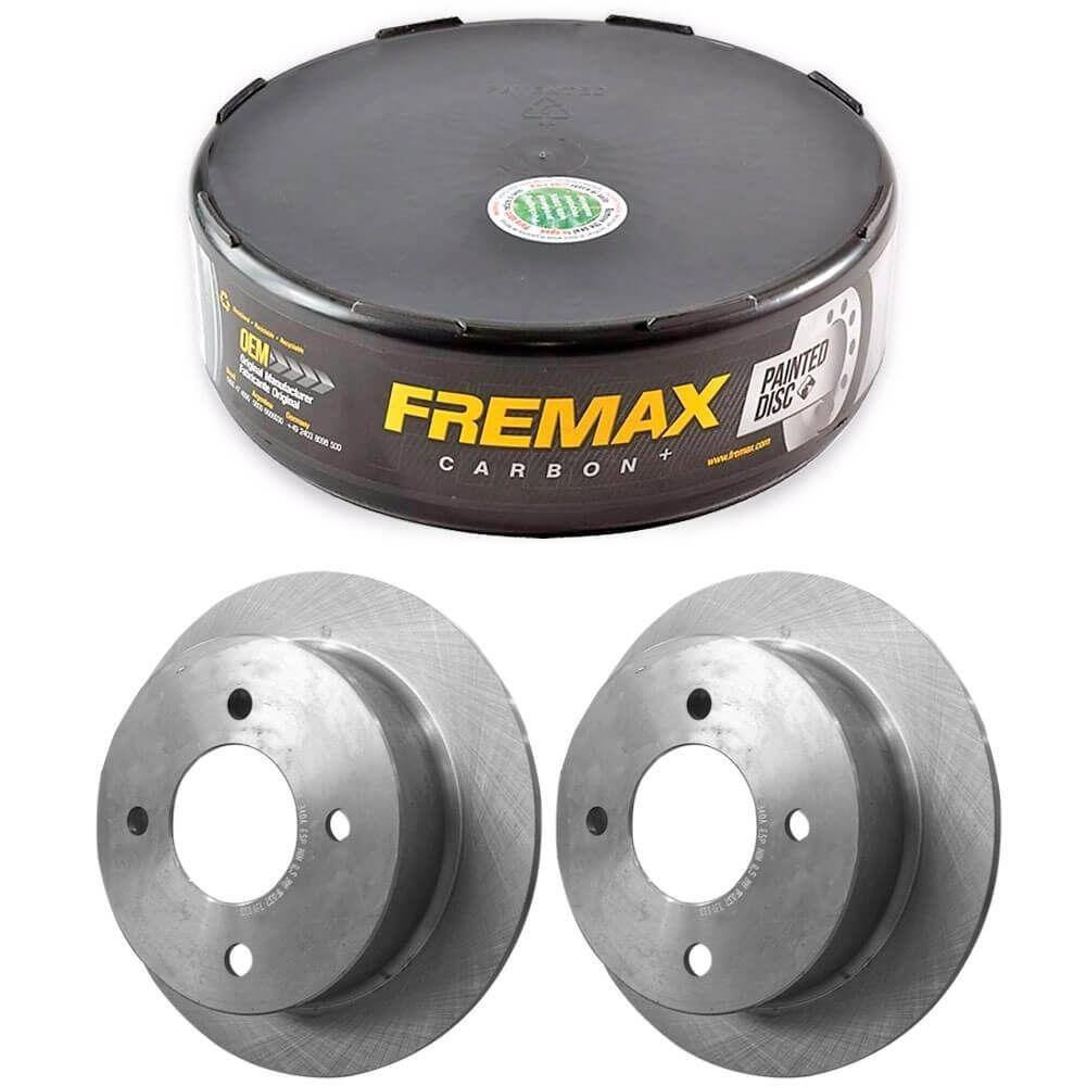 Par Disco Freio Fiat Mobi 1.0 2017 A 2018 Dianteiro Fremax