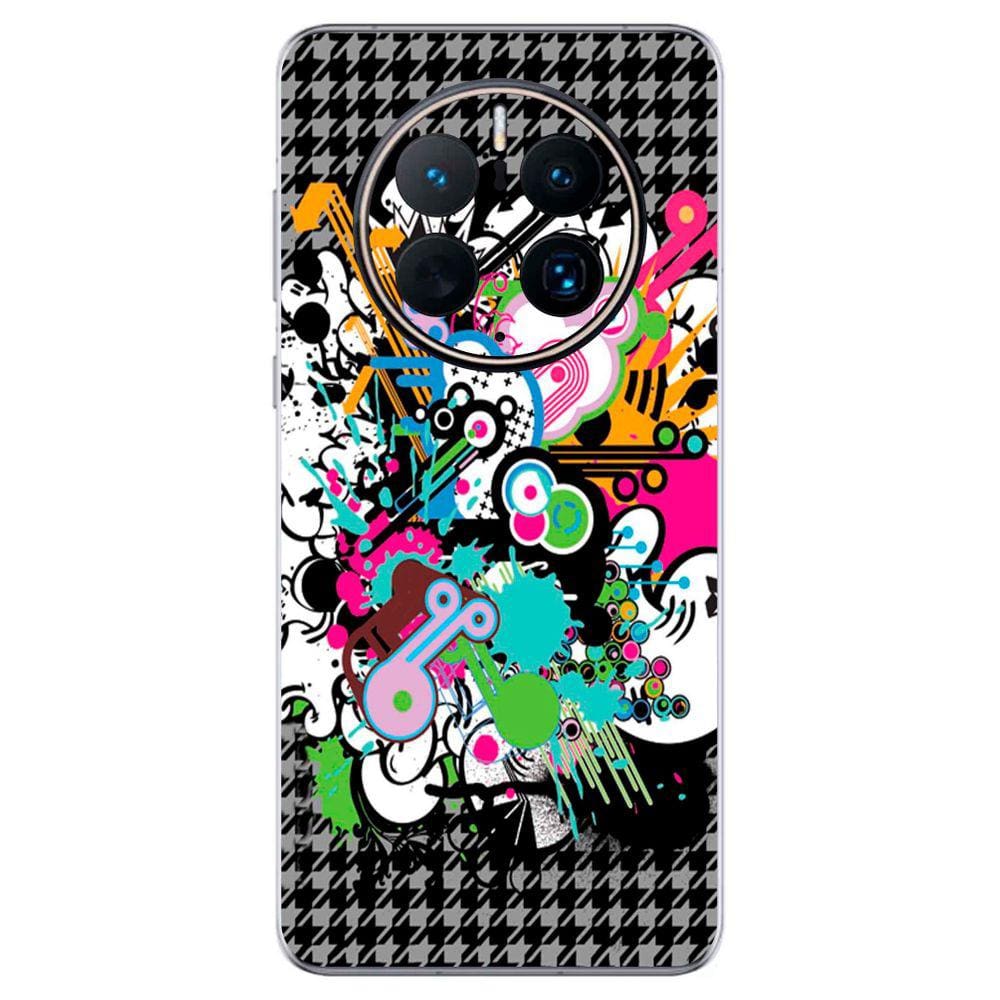 Capa Adesivo Skin022 Verso Para Huawei Mate 50 Pro