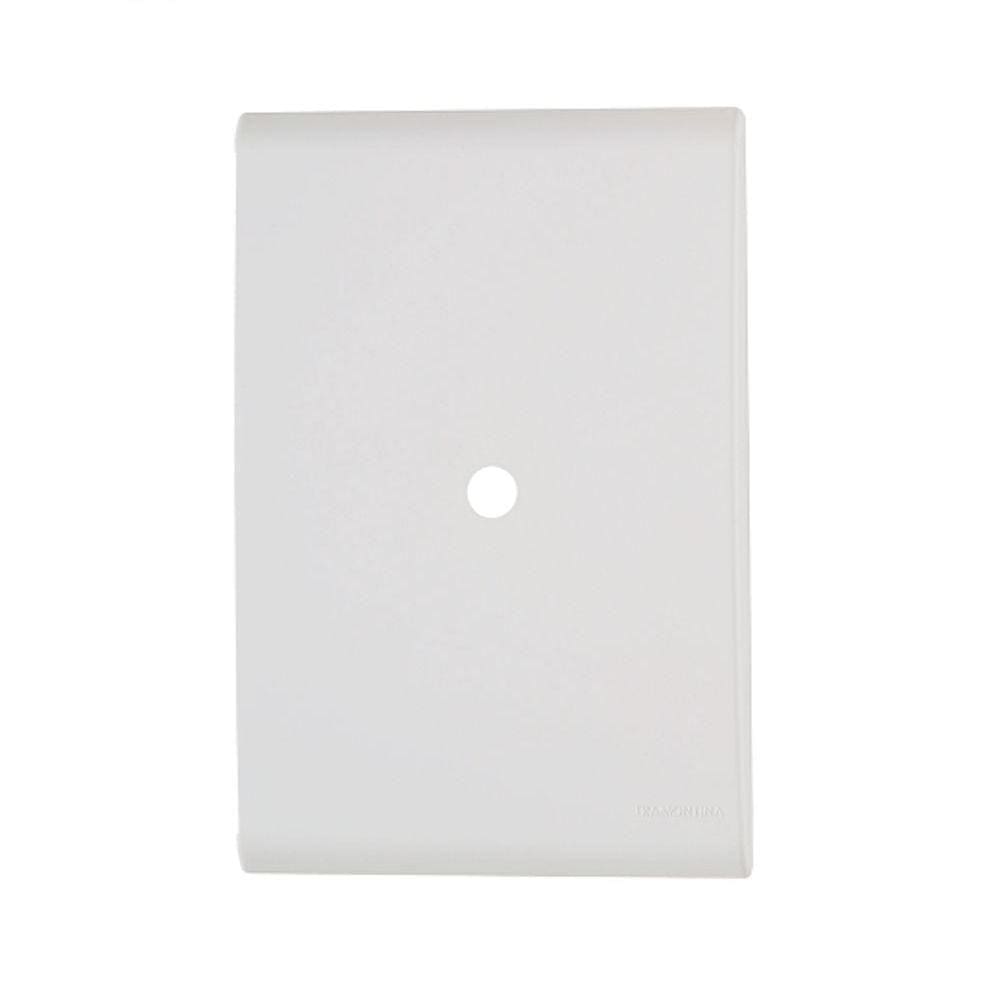 Placa Com 1 Furo 9,5 Mm 4x2 Tramontina Liz Branca 57106/002
