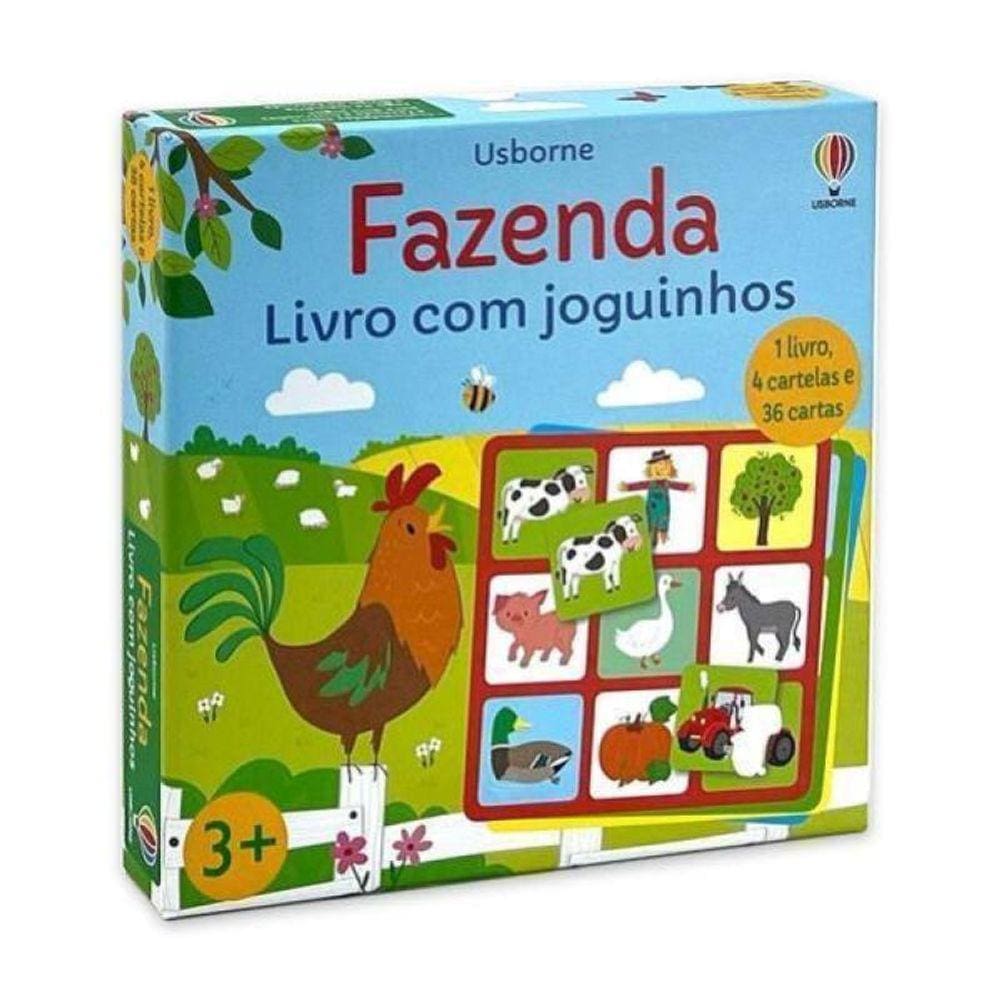 Fazenda: Livro Com Joguinhos