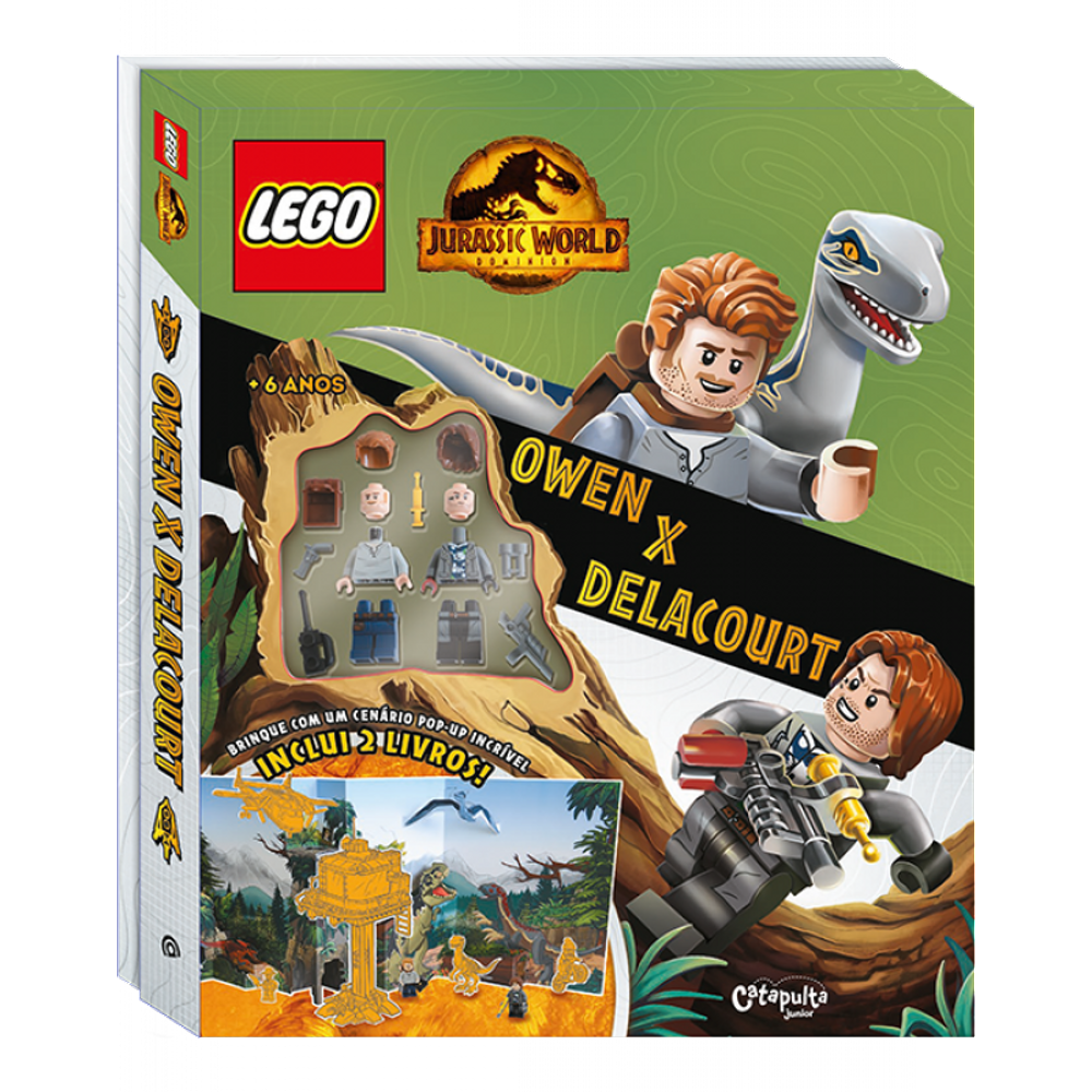 LEGO Jurassic World Owen X Delacourt