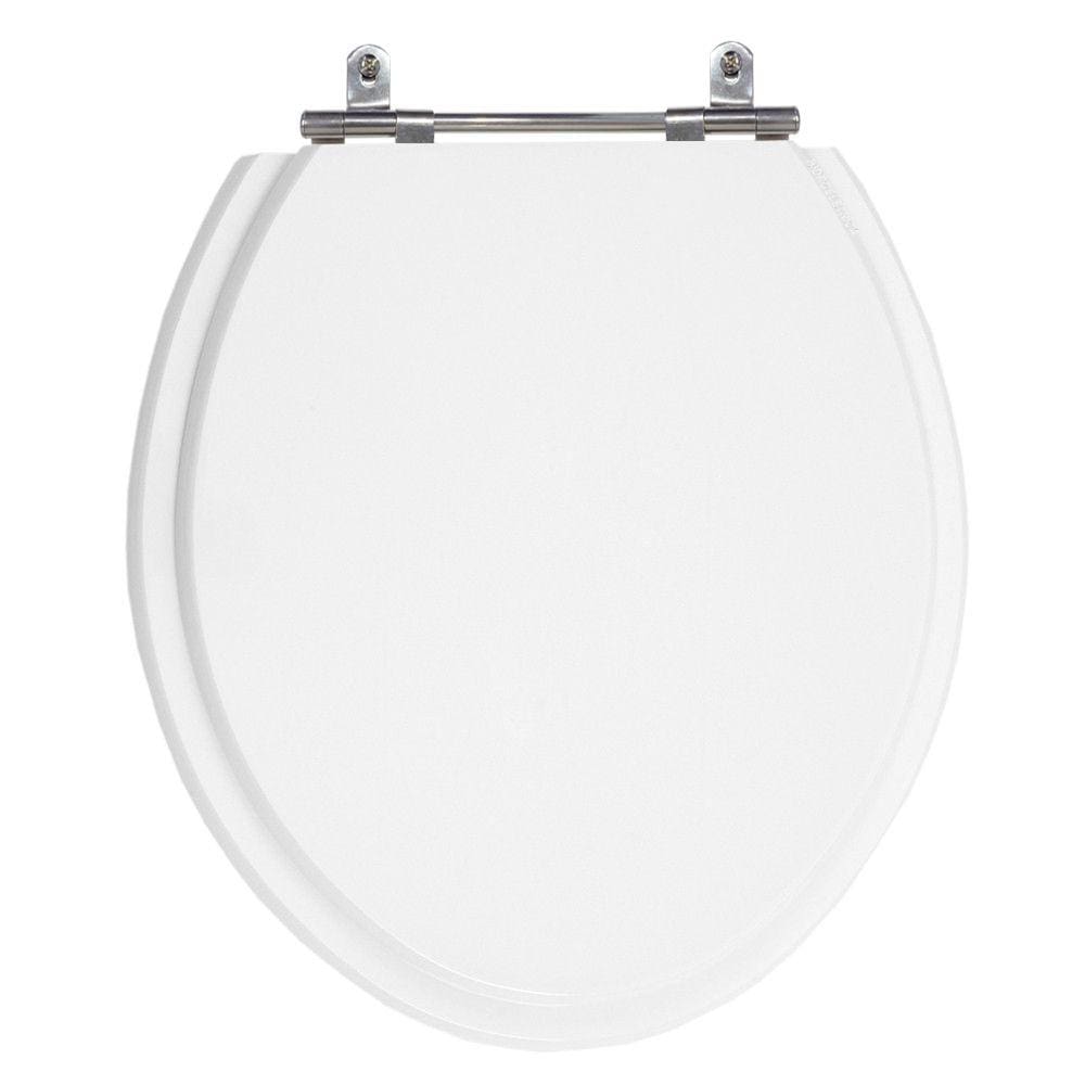 Assento Laqueado Angra Branco Tampa para Vaso Ideal em Mdf