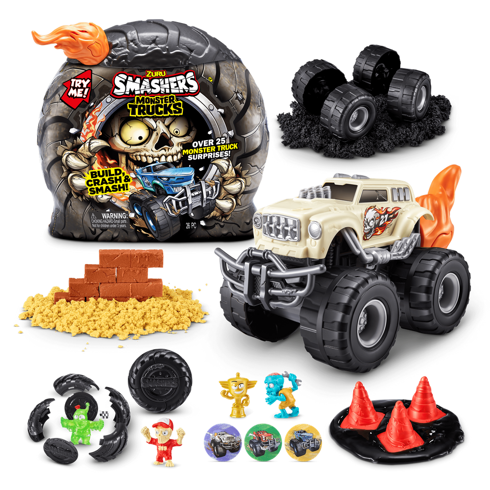 Monster Truck - Conjunto de jogos - Smashers Surpresa S1 - Laranja START