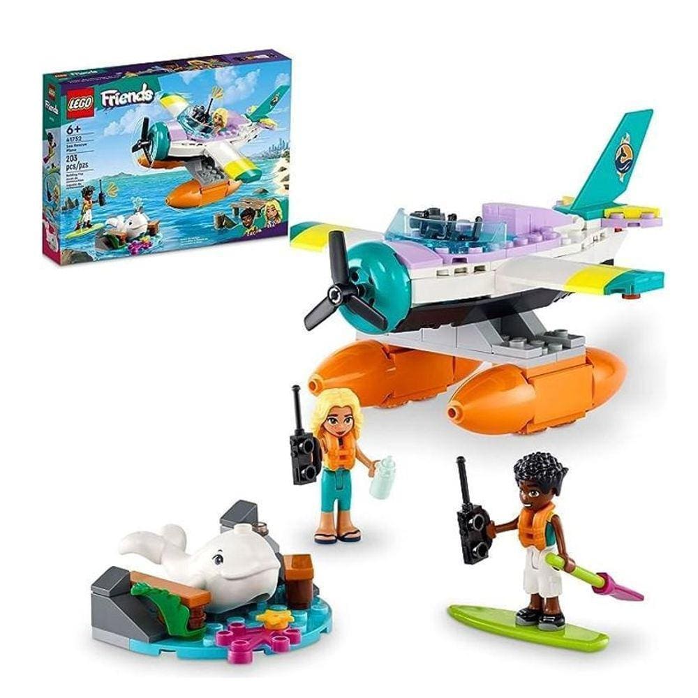 Lego Friends Avião De Resgate Marítimo - 41752