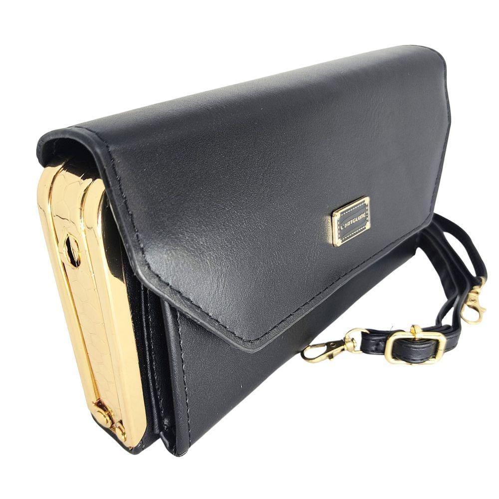 Bolsa feminina clutch tiracolo transversal bolsinha de mão