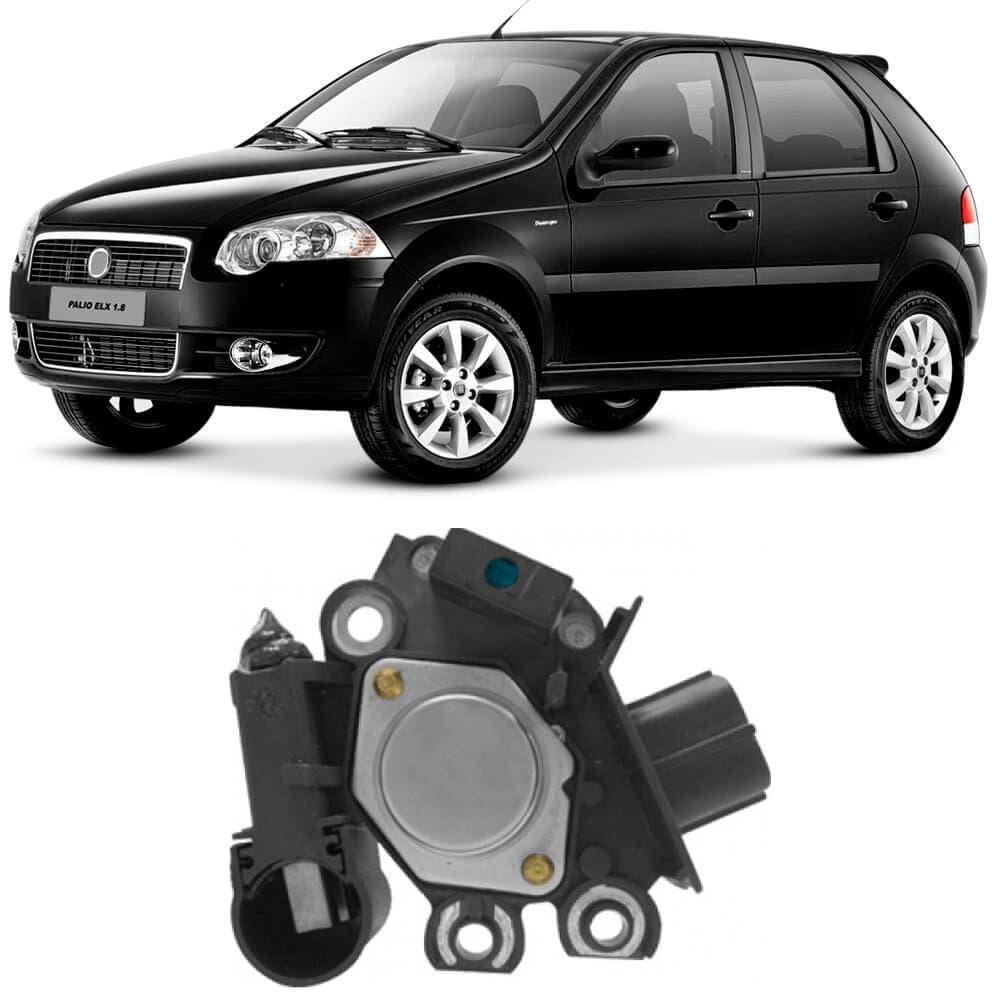 Regulador Voltagem Alternador Palio 1.8 2003 A 2010 Valeo
