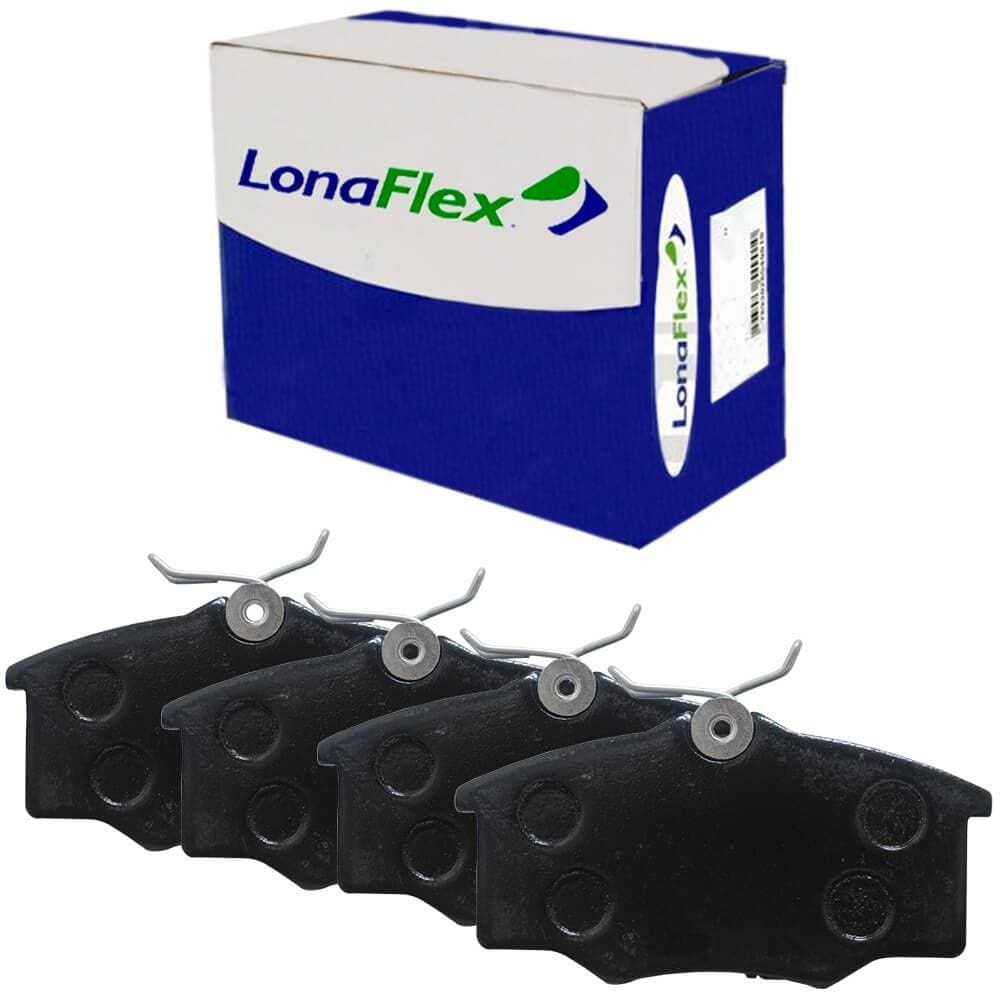 Kit Pastilha Freio Santana 1.8 2.0 94 A 2006 Diant Lonaflex