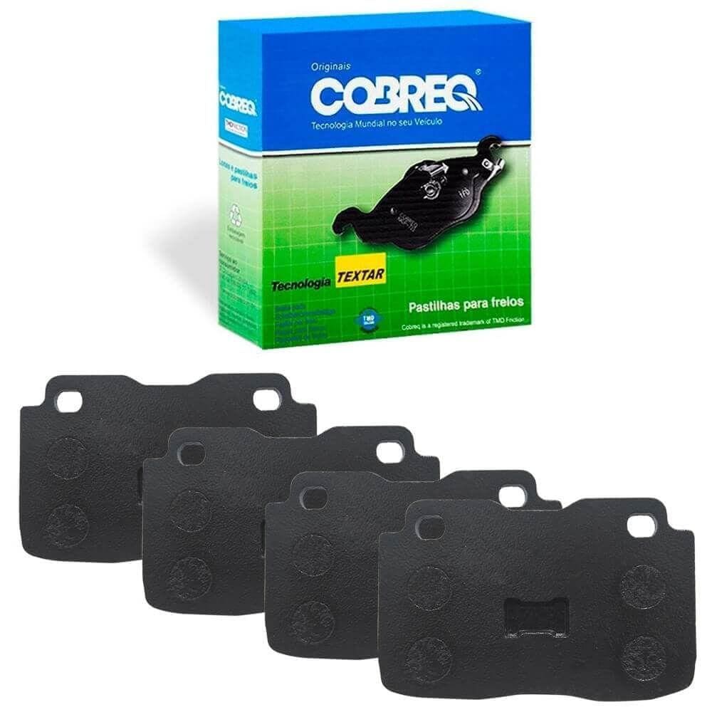 Kit Pastilha Freio Chevrolet Omega 92 A 98 Traseira Teves